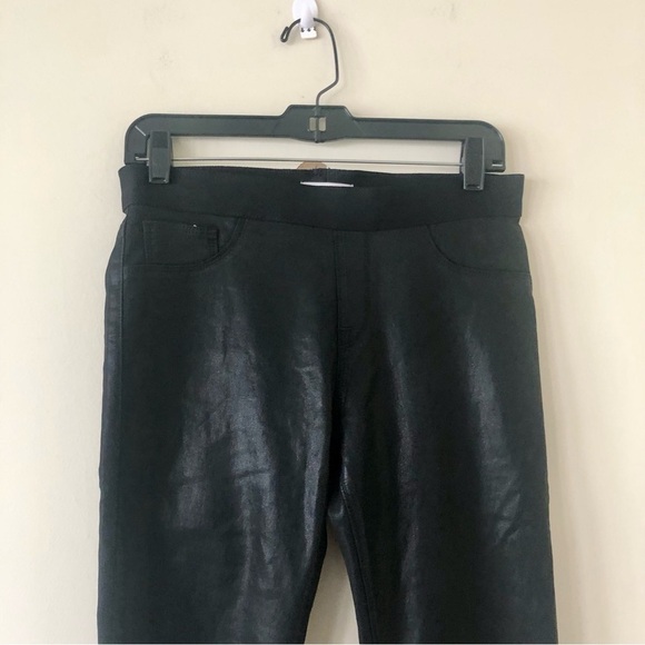 1. STATE Black Coated Leggings Size Small - Picture 2 of 9